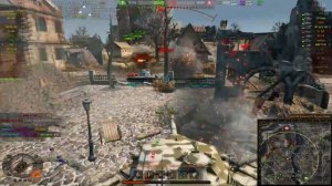 Позиционная игра на т 57 хеви,