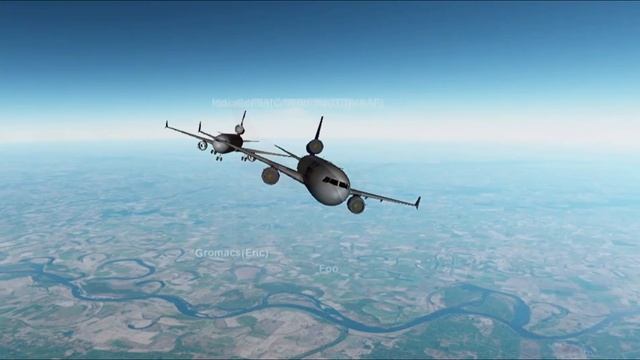 Huge FedEx MD-11 Group Flight | Memphis to Houston | GeoFS 3.0 Beta смотреть онлайн