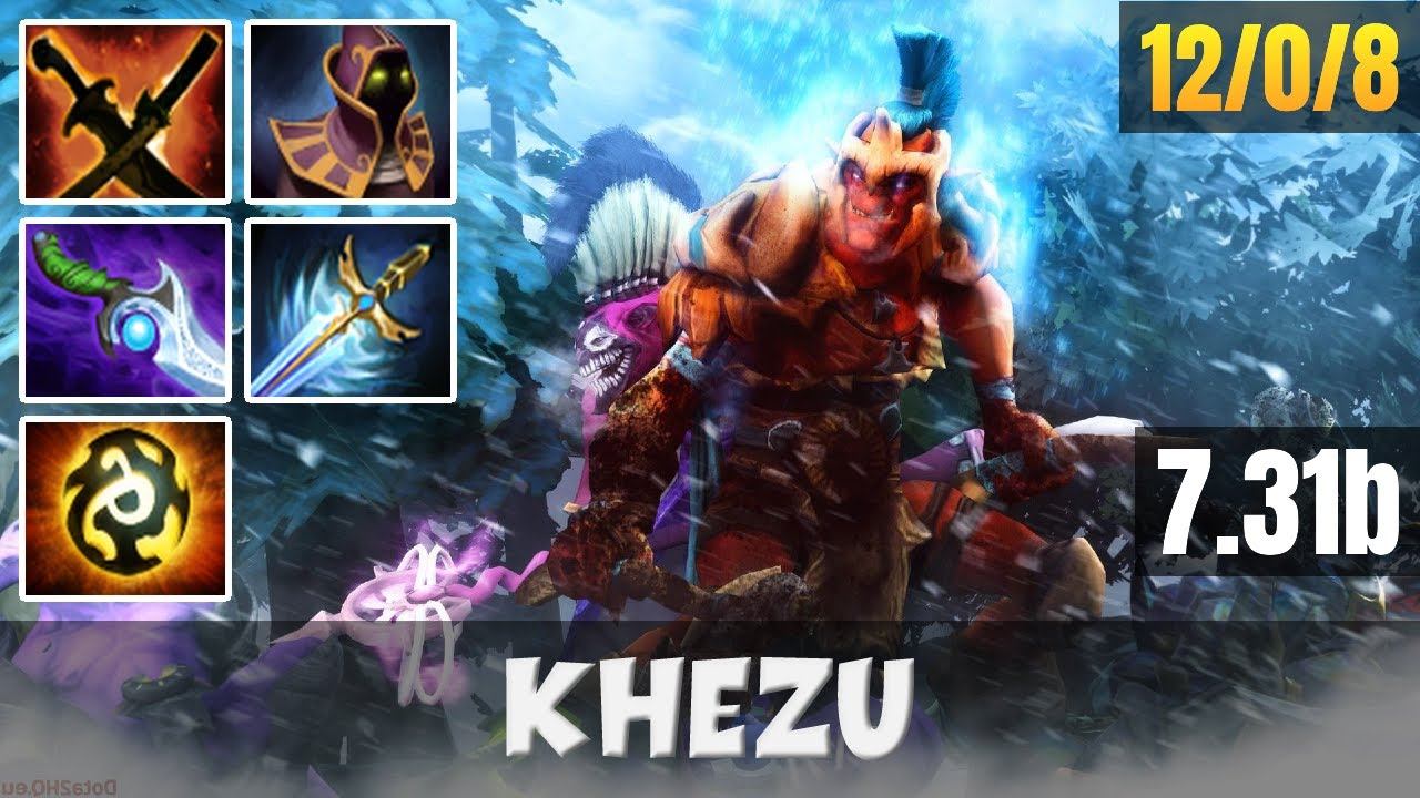 [DOTA] KheZu play [Troll Warlord] PRO Safelane | 7.31b | Dota 2 Pro Gameplay смотреть онлайн