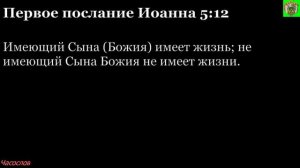 Аудиокнига. Библия. Новый Завет. Первое послание апостола Иоанна. Глава 5