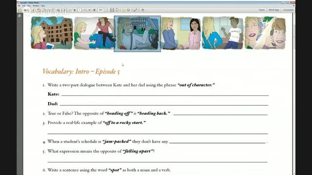 Everyday Idioms part 2 – Quiz on Lessons 1-5, Less... Level: Upper Intermediate смотреть онлайн