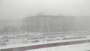 Снегопад 27-12-2016 fast timelapse