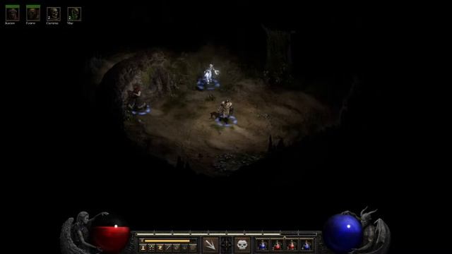 В ИГРЕ DIABLO II RESURRECTED — НЕКРОМАНТ ПРИЗЫВАТЕЛЬ — БЕЗ КАРТЫ С ОДНОЙ ЖИЗНЬЮ