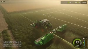 Игровой процесс FS25 - GPS и новая рабочая система | Как работает GPS в Farming Simulator25#fs25