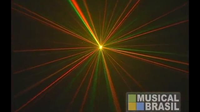 Laser PLS Space RG-250 Verde e Vermelho com DMX - Musical Brasil смотреть онлайн