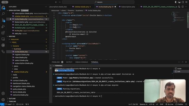Part 31 - CRM Development - Laravel 11, Invited users list/resend with global scope