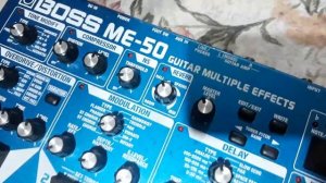 CONT. serie sobre a Boss ME 50. ep2 review