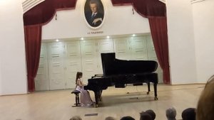 Lera Bazykina 10yo, Лера Базыкина , П. Чайковский , В Деревне , P. Tchaikovsky , At the Countryside