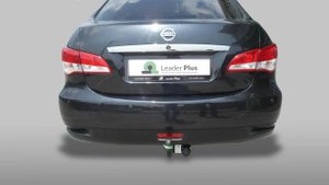 Установка фаркопа Leader N120 -А. NISSAN ALMERA(седан) RU G11 (РОССИЯ) 2012 - ... г.в.