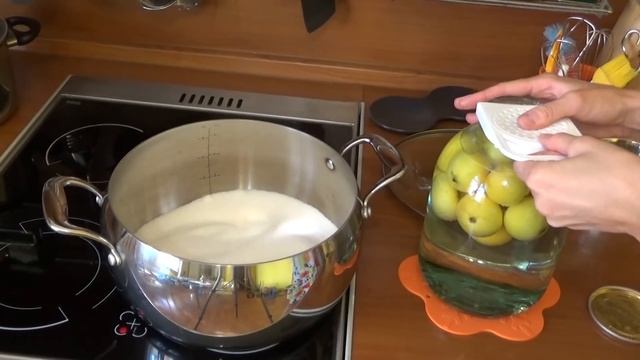 Яблочный компот из ранеток на зиму как варить и закрыть смотреть онлайн