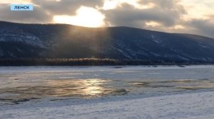 В Ленском районе всё ещё не замёрзла река