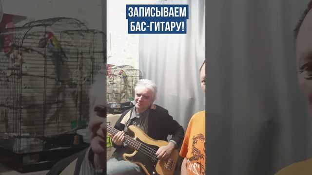 Записываем бас на новый альбом!