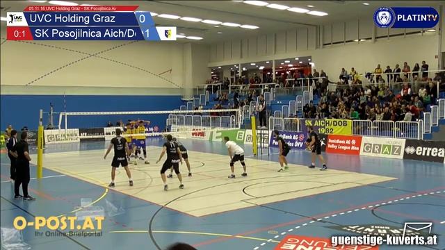 05.11.16 UVC Holding Graz - SK Posojilnica Aich/Dob - 0:1 (0:1) am 05.11.2016 19:25 смотреть онлайн