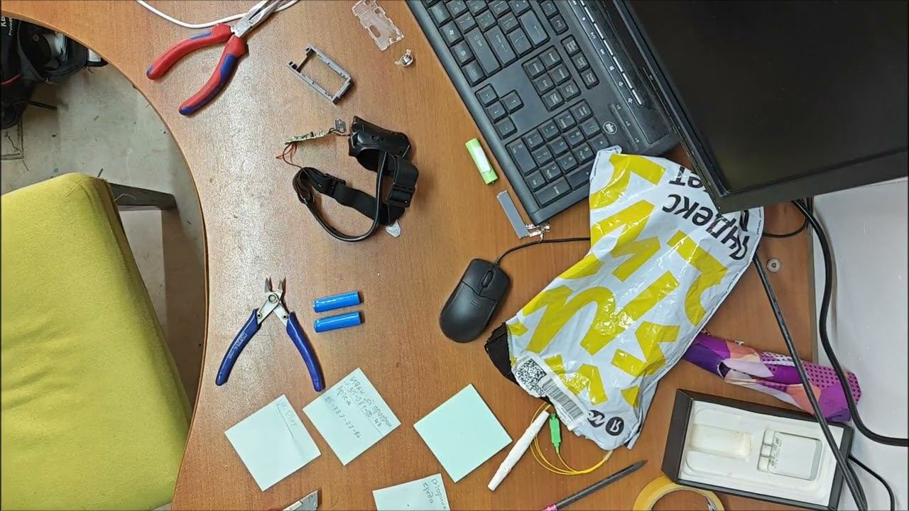 Установка двух хороших аккумуляторов на фонарик смотреть онлайн