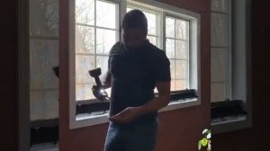 Установка горизонтальных жалюзи