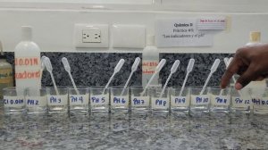 Indicadores de pH | Anaranjado de Metilo, Fenolftaleína, Azul de Bromofenol, Rojo de Metilo