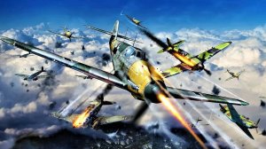 War Thunder-БОЙ---НА----САМОЛЁТАХ