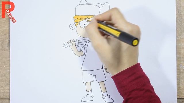 Время Приключений Финн в стиле Гравити Фолз смотреть онлайн