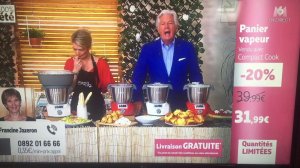 Mon passage sur M6 Boutique / MAI 2019 Compact Cook Elite