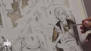 1941-1945 Блокада
Видеоурок "После бомбёжки" техника-сепия