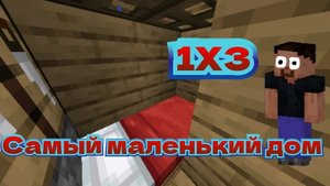 Я построил самый маленький дом в Майнкрафт! | Denis Bobik Minecraft