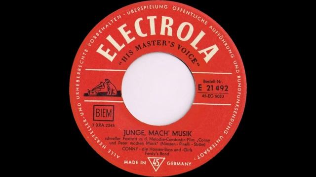 Conny - Junge, mach' Musik смотреть онлайн
