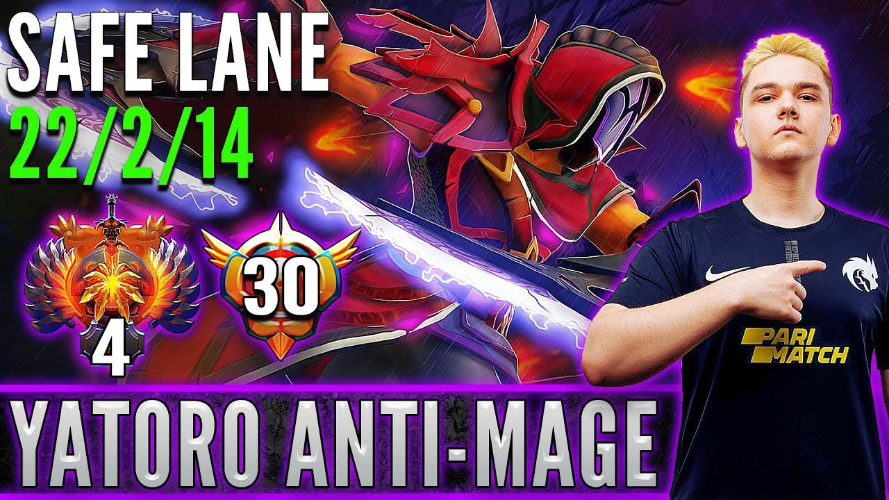 TSpirit.Yatoro [ Anti-Mage ] Safe Lane Carry Pro Gameplay [ Patch 7.31d ] Dota 2 Full Game смотреть онлайн