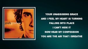 Josh Groban - My Confession (Lyrics)