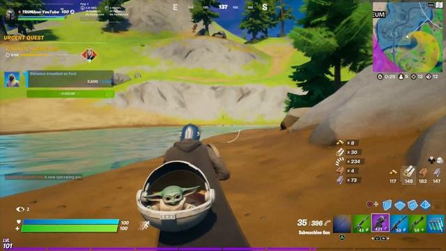 Baby Yoda/The Child UNLOCKING FREE New Reward Glider Bounty Brella After Victory Royale Fortnite WI смотреть онлайн