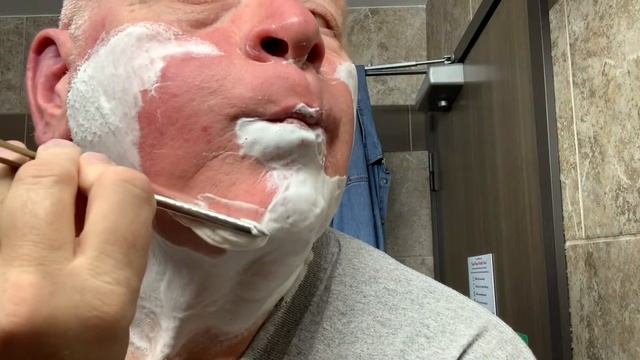 STRAIGHT RAZOR SHAVING WITH LONGHAULTANKER, #35 смотреть онлайн