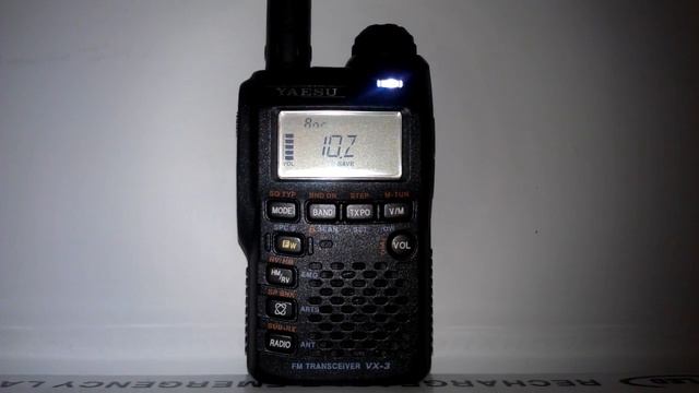 Yaesu VX-3R Morse code смотреть онлайн