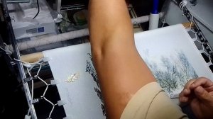 Вышивка крестом. Третья часть новой работы и продвижение Весеннего дня.