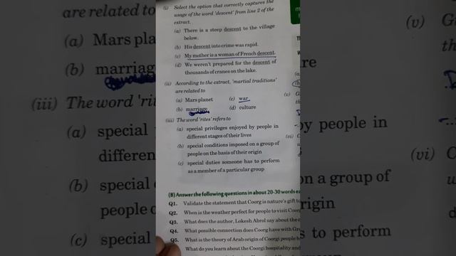 BBC Class10 Module -6|Lesson -5 GLIMPSES of...|Solved