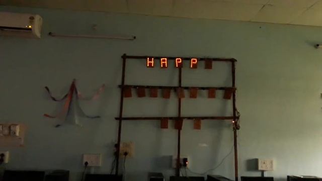 Teachesr day Special | School of Electronics | DAVV Indore | Led Matrix Panel #Teamwork 👍 смотреть онлайн