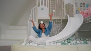 Детская игровая комната с горкой от фабрики Mamka о которой мечтает каждый ребенок. Обзор комнаты