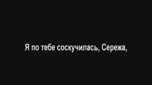 Я по тебе соскучилась, Сережа ! Караоке (+2)