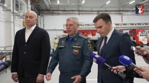 Новую пожарно спасательную часть открыли в Оганере