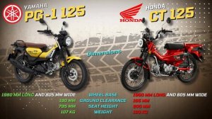 Ultimate Comparison: Yamaha PG-1 125 CC vs. Honda CT 125 | Which Retro Road Bike Reigns Supreme?