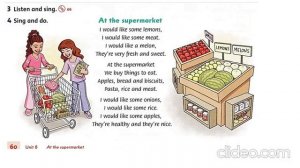 3 Family and Friends song At the supermarket
