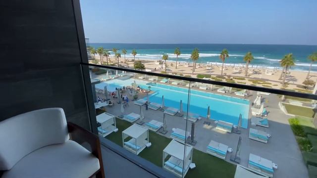 #Dubai #Jumeira Nikki Beach Resort & Spa Dubai | Morning view from Signature Suite. смотреть онлайн