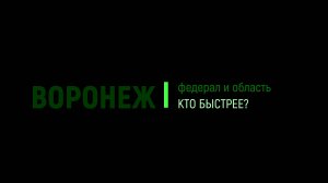 Кто быстрей в Воронеже и что с рекламой в топе сайтов? Государственные сетевые издания