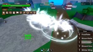 Awakening The *NEW* Snow V2 In Roblox King Legacy... It Looks AMAZING!