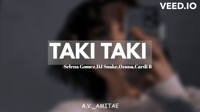 𝘿𝙅 𝙎𝙉𝘼𝙆𝙀 (ft. 𝙎𝙀𝙇𝙀𝙉𝘼 𝙂𝙊𝙈𝙀𝙕, 𝘾𝘼𝙍𝘿𝙄 𝘽, 𝙊𝙕𝙐𝙉𝘼) – TAKI TAKI [𝐬𝐩𝐞𝐝 𝐮𝐩]