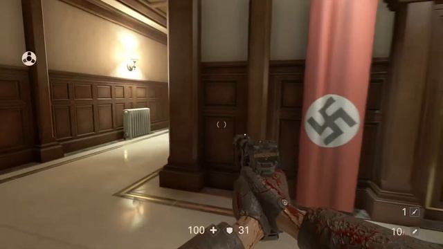 Wolfenstein II DLC дневники агента Тихая Смерть (PS4) миссия 1