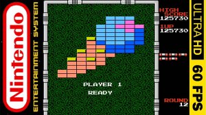 TAS, (NES) Arkanoid - "warps, demo glitch" in 04m 23.02s by eien86