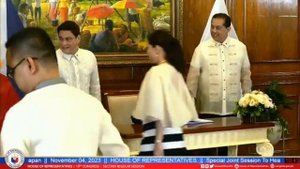 Japan PM Arrived at PH Congress