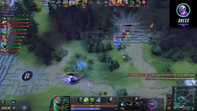Dota 2 Nemiga vs One Move Partida 1 - Batalha Épica de eSports