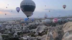 Полет шаров над Каппадокией
