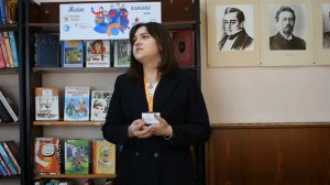 Мерикина Софья декламирует отрывок из произведения Юрия Васильевича Красавина «Русские снега»