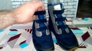 Зимние кроссовки начала 1990-х